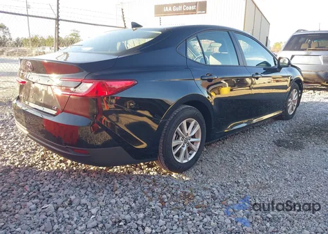 2025 Toyota Camry Le from USA, damaged, VIN 4T1DAACK9SU120212